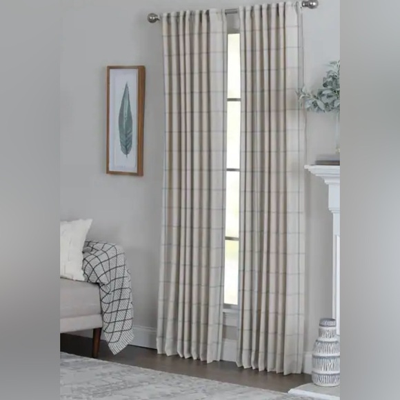 Miller Other - Miller Curtains Province Hidden Back Tab Rod 50”x95” Set of 2